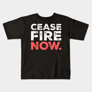 Ceasefire Now ! Kids T-Shirt